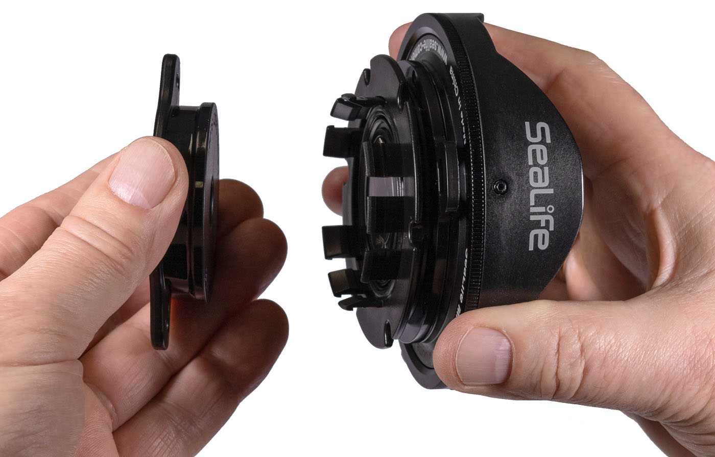 SeaLife Lens Caddy für Micro, ReefMaster und DC-Serie Objektive